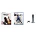 Sony PlayStation 5, 1 Wireless Controller, White - CFI-1016A01 MEE, with Dying Light 2 Stay Human, and FIFA 23 for PlayStation 5 Arabic/English