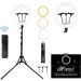 HIFFIN Professional LED Ring Light, 18 Inch - Black