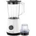 Black + Decker Blender with Mill, 1.5 Liters, 500 Watt, White - BX520-B5