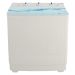 Fresh Diamond Top Load Half Automatic Washing Machine, With Dryer, 8 KG, White- FWT800ND
