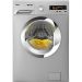 Zanussi Front Loading Digital Washing Machine, 7 KG, Silver - ZWF7040SX