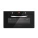 Ecomatic Crystal Turbofan Built-In Gas Oven With Grill, 105 Liters, Black- G9104GTD
