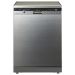 LG Freestanding Digital Dishwasher, 14 Place Settings, 60 cm, Stainless Steel - D1444CF