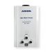 Arion Digital Gas Water Heater with Adapter, 10 Liter, White - AR-10FX