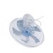 Bravo Wall Fan, 18 Inch, White- ak-18or