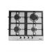 Hans Gas Built-In Hob, 4 Burners, Stainless Steel - 6720‐24