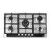 Hans Gas Built-In Hob 5 Burners, Stainless Steel - HANS 9740-24