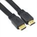 كابل HDMI مسطح، 5 متر، دقة عرض 4K - اسود