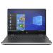 HP Pavilion x360 14-dh1020ne Laptop, Intel Core i5-10210U, 14 Inch Touchscreen, 1TB+128GB SSD, 8GB RAM, NVIDIA GeForce MX130 2GB, Windows 10 Home - Silver