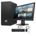 كمبيوتر اتش بي 290 G4 مايكروتاور 44F22ES، انتل كور i7-10700، هارد 1 تيرا، رام 8 جيجا، انتل UHD جرافيكس، دوس - اسود مع كيبورد وماوس وشاشة اتش بي P19b G4
