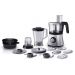 Philips Viva Collection Food Processor, 850 Watt, Silver - HR7769/01