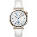 Huawei GT 5 Smart Watch, 41mm, Gold Case and White Strap - JANA-B19L