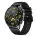 Huawei Watch GT 4, Silver Case- Black Strap
