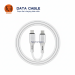 GEMAX HY-C629 Charging Cable Super Fast QC/PD  Type-C-Type-C  -White