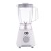 IDO Blender with 2 Grinders, 1.5 Liters, 600 Watt, White - BLGR600-WH