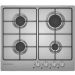 Ecomatic Gas Built-In Hob, 4 Burners, Stainless Steel- S603B