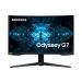 Samsung Odyssey G7 27 Inch QHD QLED Curved Gaming Monitor, 240Hz, 1ms, Black - LC27G75TQSMXZN