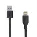 كابل USB-A الى لايتنينج  سمارت جيت، 1 متر، اسود - SGCA-PALS100B