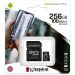 Kingston Canvas Select Plus microSD Card with SD Adapter, 256GB - SDCS2/256GB