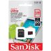 SanDisk Ultra microSDXC UHS-I Card with Adapter, 128GB - SDSQUNC-128G