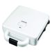 Kenwood 2 in 1 Sandwich Maker, 1300 Watt, White Black - SMP94