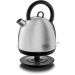 Black + Decker Electric Water Kettle, 1.7 Liters, 2200 Watt, Silver/Black - DK40-B5