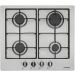 Dominox Gas Built-In Hob, 4 Burners, Silver- DHG 604 4G XS F C FEN