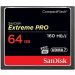 بطاقة ذاكرة كومباكت فلاش سانديسك اكستريم برو، 64 جيجا- SDCFXPS-064G-X46