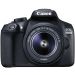 Canon EOS 1300D DSLR Camera, 18 MP, With 18 - 55 mm Lens Kit - Black