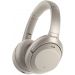 Sony WH-1000XM4 Wireless Headphones with Microphone, Silver - WH-1000XM4 S
