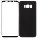 Gelatin Back and Front Screen Protector for Samsung Galaxy S8 - Transparent with Black Frame