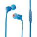 JBL T110 In-Ear Earphones with Microphone, Blue - JBLT110BLU