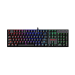Redragon VARA Wired Mechanical Gaming Keyboard, Black - K551-R