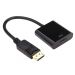 Keendex DisplayPort to HDMI Converter, Black - KX1729