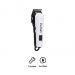 Kemie Cordless Hair and Beard Trimmer, White and Black-  KM-809A