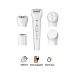 Kemei 5 In 1 Wet & Dry Epilator for Women, White - KM-2199