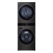 LG WashTower Front Load Automatic Wash with Dryer, 21Kg, Inverter Motor, Black - FWT2116BS