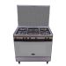  Kiriazi Gas Cooker 5 Burners, Silver- 8900s1