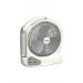 Teco Box Fan, 12 Inch With Rechargeable LED, White-KL-2412LA