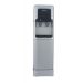 Koldair Hot and Cold Water Dispenser with Wheels and Fridge, Silver - KWD BFW2.1 