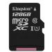 Kingston Canvas Select Class 10 MicroSDXC Memory Card, 128GB - SDCS/C10