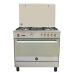 La Germania Gas Cooker, 5 Burners, Stainless Steel- 9C10GLA1X4AWW