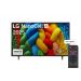 LG TV 50 Inch 4K UHD Smart LED with Built in Receiver - 50NANO80A6A