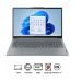 Lenovo Ideapad 1 82QD00AXED Laptop, Intel Core i7-1255U, 512GB SSD, 8GB RAM, 15.6 Inch FHD Display, Intel Iris Xe Graphics, Windows 11- Cloud Grey