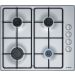 Bosch Gas Built-In Hob, 4 burners, Silver - PBP6C5B80O