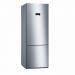 Bosch Freestanding Refrigerator, No Frost, 2 Doors, 22 FT, Stainless Steel - KGN56VI30U