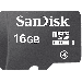 SanDisk MicroSDHC C4 Memory Card, 16GB - SDSDQM-016G-B35