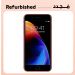 ابل ايفون 8 بلس مجدد، 256 جيجا، رام 3 جيجا، شبكة 4G LTE - احمر، فئة ذهبية- ضمان سنة