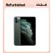 ابل ايفون 11 برو ماكس مجدد، 256 جيجا، رام 4 جيجا، شبكة 4G LTE - اخضر، فئة ذهبى، 12 شهر