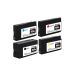 HP Set of Multicolor Ink Cartridges, Pack of 4 - 950XL  and 951XL